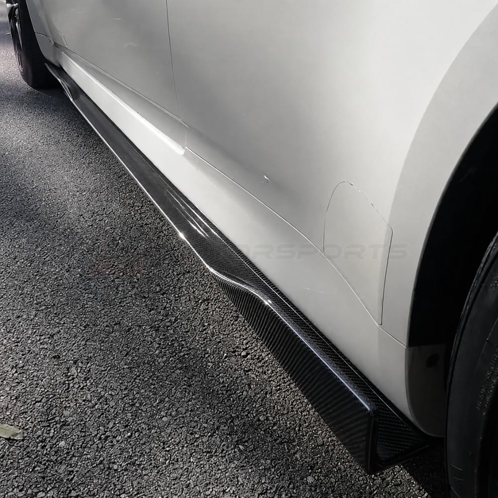 G37 Carbon Fiber Side Skirts