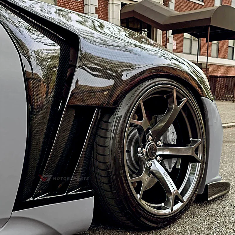 G37 Carbon Fiber Fenders Set – Vented (Coupe & Sedan Models) - Image 1