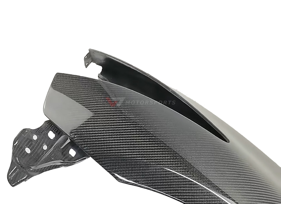 Infiniti Carbon fiber Fenders 41 Q50 Carbon Fiber Fenders - Vented (set of 2) - V7 Motorsports