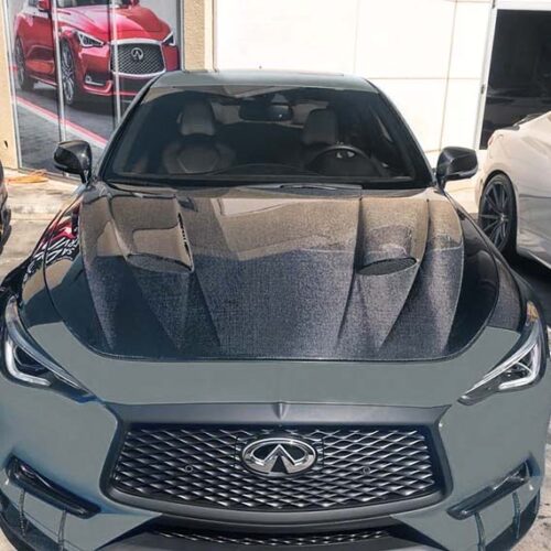 Q60 Carbon Fiber Hood