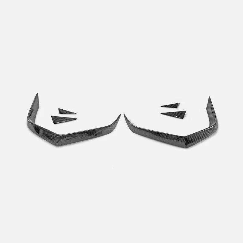 Q60 Carbon Fiber C-Blades / Rear Bumper Canards - Image 2