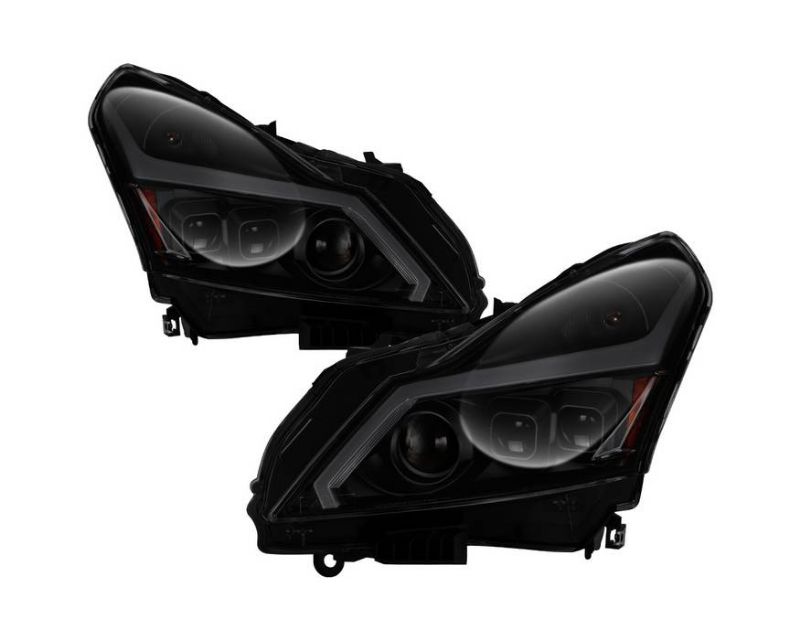 sedan smoked G37 Sequential Headlights - LED Switchback (Coupe or Sedan) - V7 Motorsports