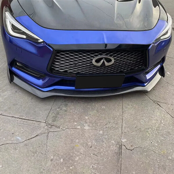 Q60 Carbon Fiber Front Lip Splitter