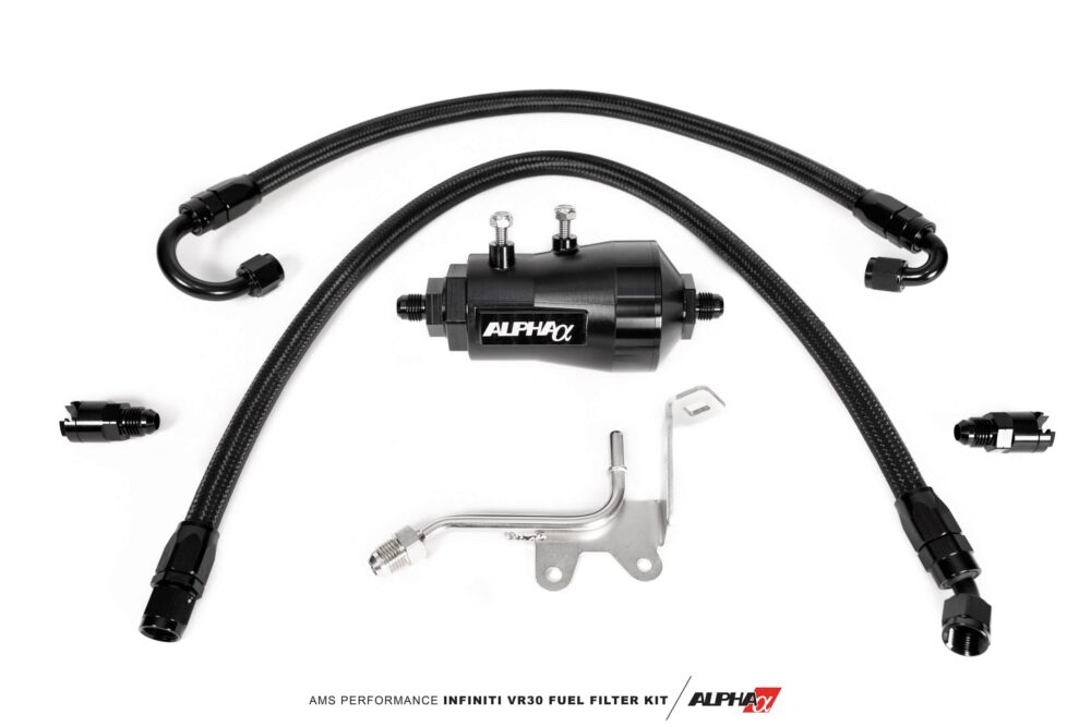 AMS VR30 Infiniti Fuel Filter Kit 2 min Q50/Q60 Fuel Filter Kit (Red Alpha) - AMS PERFORMANCE - V7 Motorsports