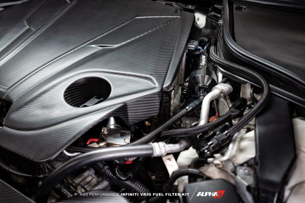 AMS VR30 Infiniti Fuel Filter Kit 8 min Q50/Q60 Fuel Filter Kit (Red Alpha) - AMS PERFORMANCE - V7 Motorsports