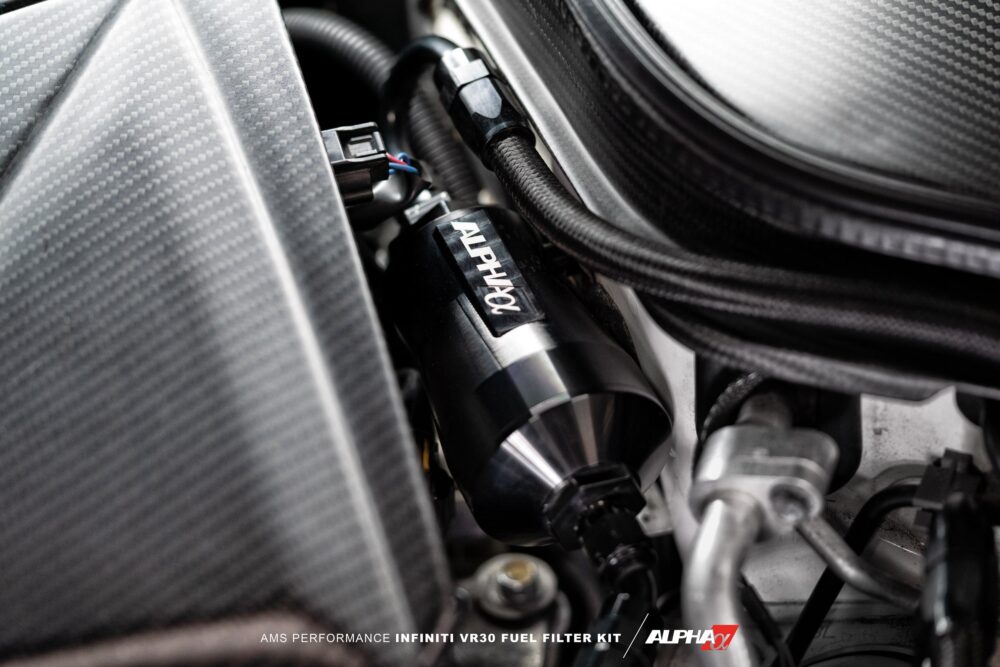 AMS VR30 Infiniti Fuel Filter Kit 9 min Q50/Q60 Fuel Filter Kit (Red Alpha) - AMS PERFORMANCE - V7 Motorsports