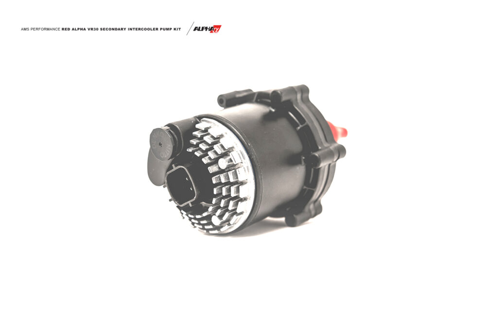 AMS Alpha INFINITI Secondary IC Pump 7 Q50/Q60 Auxiliary Intercooler Pump Kit (RED ALPHA) - AMS PERFORMANCE - V7 Motorsports