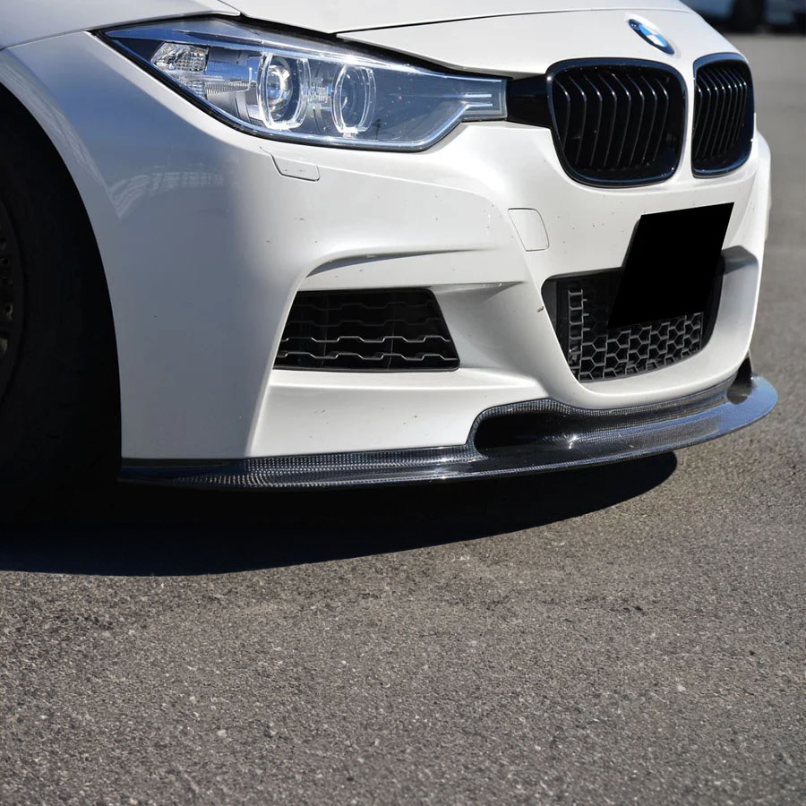 BMW 3 Series Carbon Fiber Lip – Aero Style (F30) - V7 Motorsports