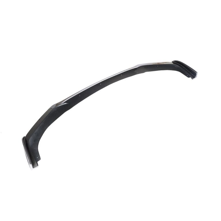 3-Piece Carbon Fiber Look Front Bumper Lip Kit For 2014-2017 Infiniti Q50 Sport