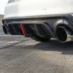Q50 Carbon Fiber Rear Diffuser V2 w/ Brake LED (14-17' and 18'+ models) - Image 3