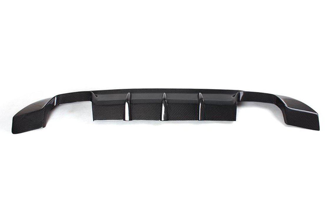 M Tech Carbon Fiber Rear Diffuser w Quad Exhaust BMW E92 E93 3 Series 2 Home - V7 Motorsports