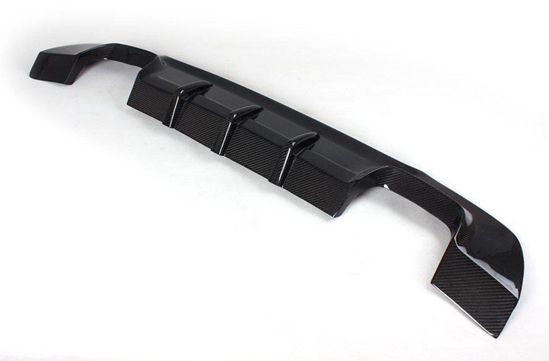 M Tech Carbon Fiber Rear Diffuser w Quad Exhaust BMW E92 E93 3 Series Home - V7 Motorsports