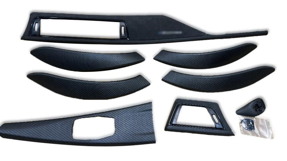 Carbon Fiber Alcantara Dashboard Interior Trim Set BMW F30 3 Series F32F33F36 4 Series Carbon Fiber Dashboard & Interior Trim Set - BMW F30 3 Series & F32/F33/F36 4 Series (LHD) - V7 Motorsports