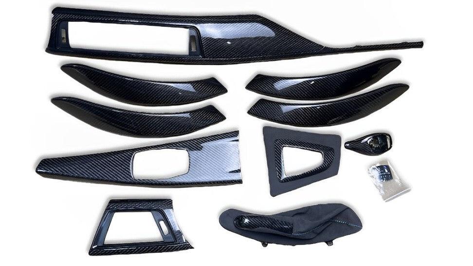 Carbon Fiber Dashboard Interior Trim Set BMW F30 3 Series F32F33F36 4 Series Home - V7 Motorsports
