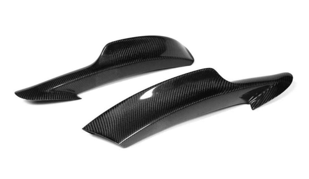 BMW E90 Carbon Fiber Front Lower Splitters – 3 Series Sedan (2006-2012) - Image 1