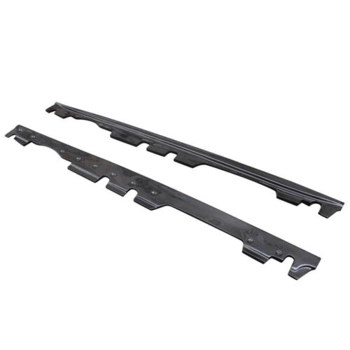 MP Style Carbon Fiber Side Skirts Set - BMW M3 (E90 / E92 / E93)