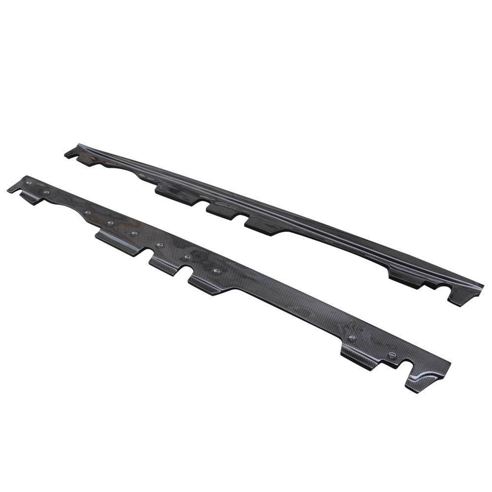 MP Style Carbon Fiber Side Skirts BMW E90 E92 E93 M3 3 Home - V7 Motorsports