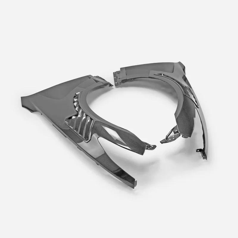 Vortex Series Q50 Carbon Fiber Vented Fenders set of 25 Home - V7 Motorsports