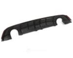 Q60 Rear Bumper Diffuser w/ Brake LED & Premium Gloss Black finish (17-22' models) - Image 7