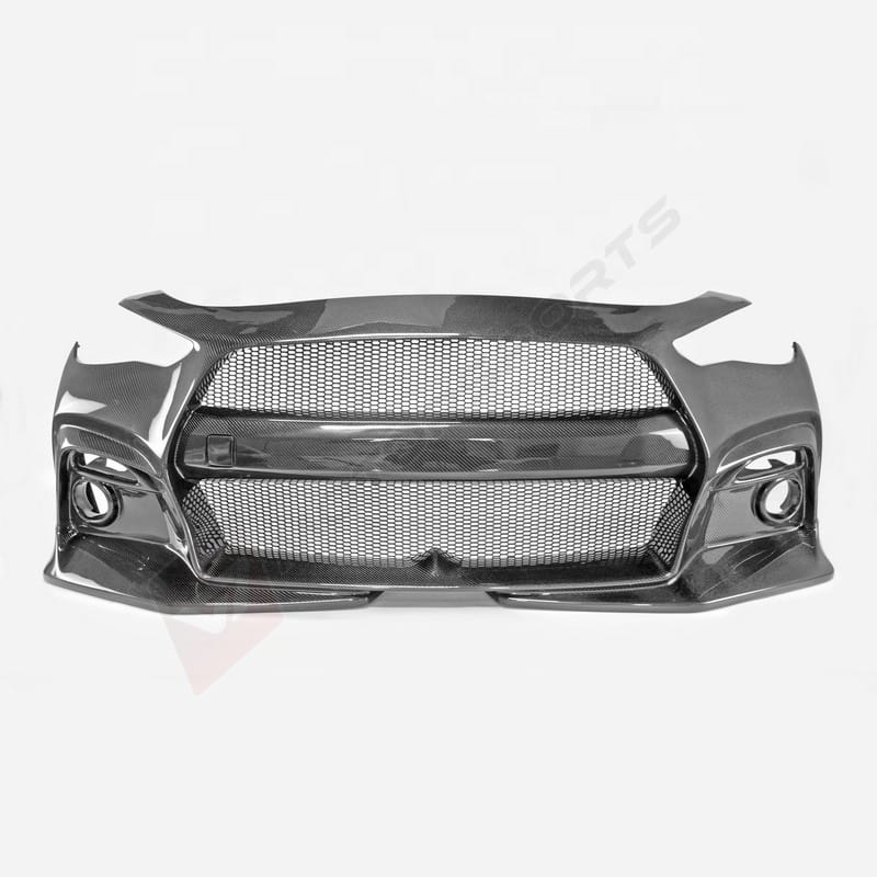 GTR-Style Q50 Carbon Fiber Front Bumper Replacement w_ Premium Gloss Finish (All Q50 years_trim) (12) GTR-Style Q50 Carbon Fiber Front Bumper Replacement w/ Premium Gloss Finish (All Q50 years/trim) - Image 12
