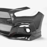 GTR-Style Q50 Carbon Fiber Front Bumper Replacement w/ Premium Gloss Finish (All Q50 years/trim) - Image 2