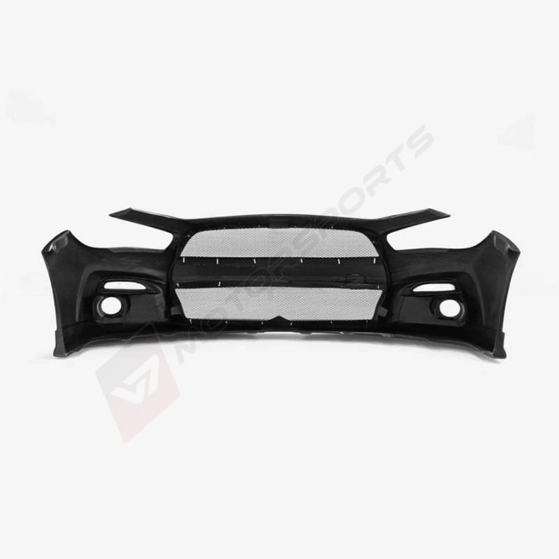 GTR-Style Q50 Carbon Fiber Front Bumper Replacement w_ Premium Gloss Finish (All Q50 years_trim) (6) GTR-Style Q50 Carbon Fiber Front Bumper Replacement w/ Premium Gloss Finish (All Q50 years/trim) - Image 9