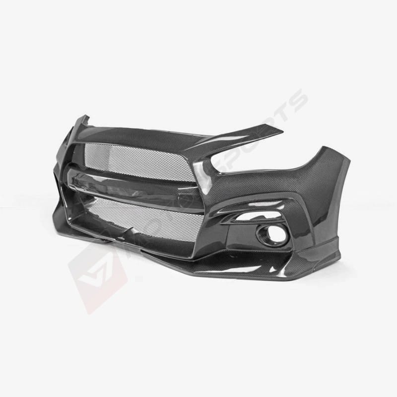 GTR-Style Q50 Carbon Fiber Front Bumper Replacement w_ Premium Gloss Finish (All Q50 years_trim) (7) GTR-Style Q50 Carbon Fiber Front Bumper Replacement w/ Premium Gloss Finish (All Q50 years/trim) - Image 3