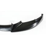JD-style Q50 Front Lip Splitter w/ 1pc design - Unpainted (14-17' non-sport bumper) - Image 3