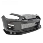 LB-Style Q50 Carbon Fiber Front Bumper Replacement w/ Premium Gloss Finish (All Q50 Trims 2014-2024)