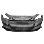 LB-Style Q50 Carbon Fiber Front Bumper Replacement w/ Premium Gloss Finish (All Q50 Trims 2014-2024) - Image 3