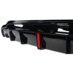 V-spec Q50 Rear Bumper Diffuser w/ Race Strip Brake LED - Gloss Black V2 (14-17' & 18'+ models) - Image 7
