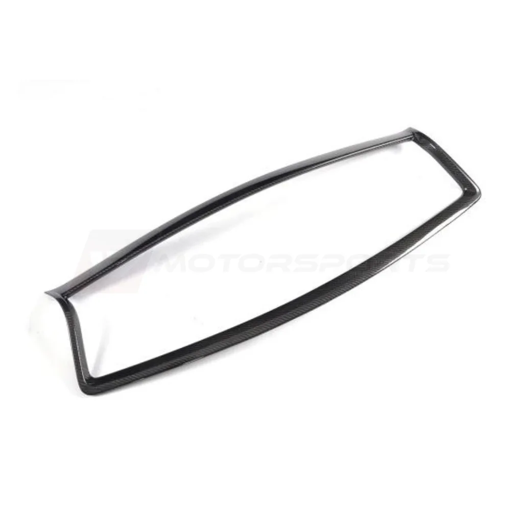 Q50 Carbon Fiber Front Grille Trim Overlay 14 17 18 models 2 Home - V7 Motorsports