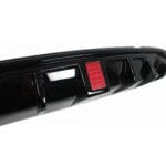 Q50 Rear Bumper Diffuser w/ Brake LED & Premium Gloss Black finish (14-17' models) - Image 5